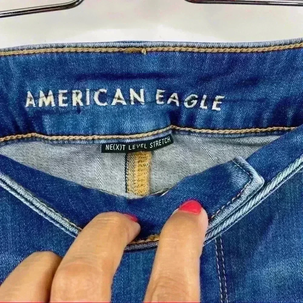 AE Ne(x)t Level Artist Crop Jean‎ Size 24 Long NWT